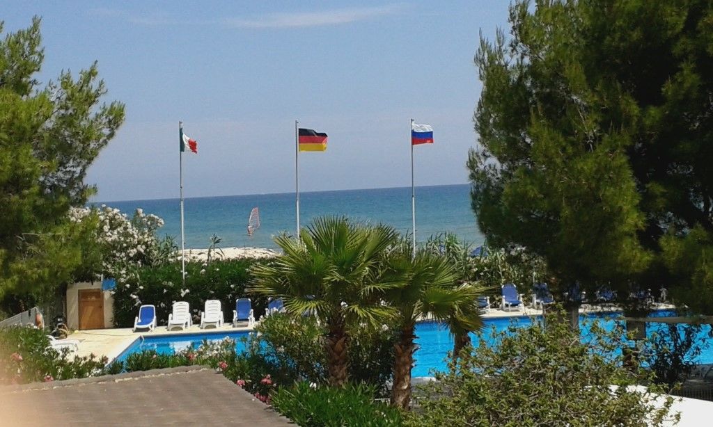 Hotel Gabbiano Beach Vieste Exterior foto